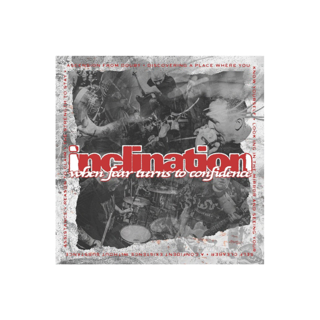 Inclination – When Fear Turns To Confidence - Black and Silver Pinwheel
