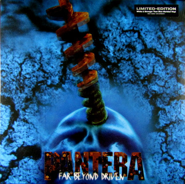 Pantera - Far Beyond Driven - White and Blue Marble