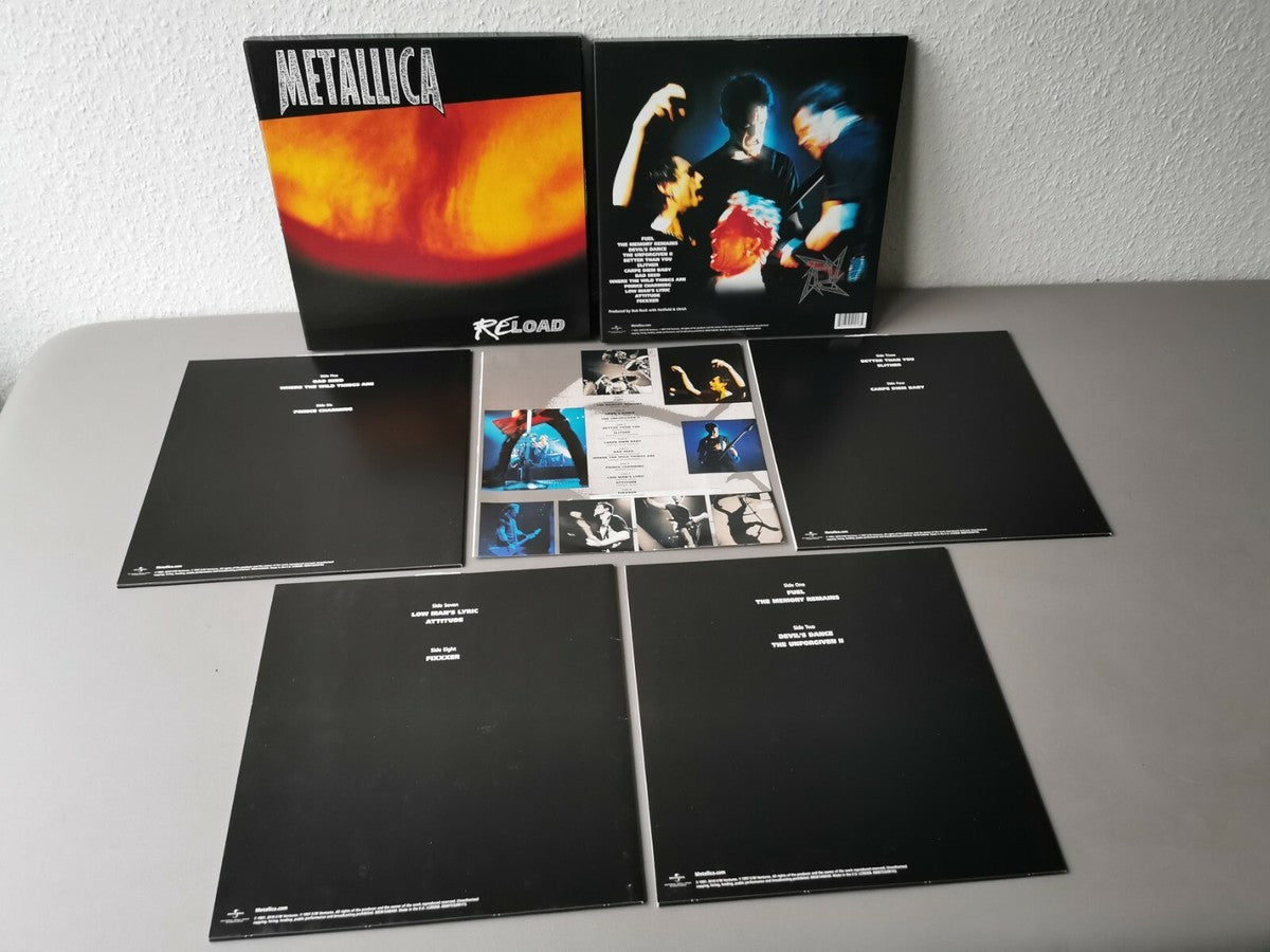 Metallica - Reload - Euro 4LP Universal box set
