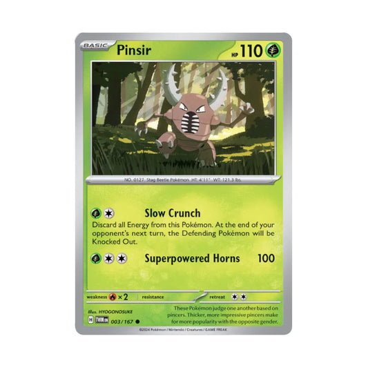 Twilight Masquerade - 003/167 Pinsir Rev Holo