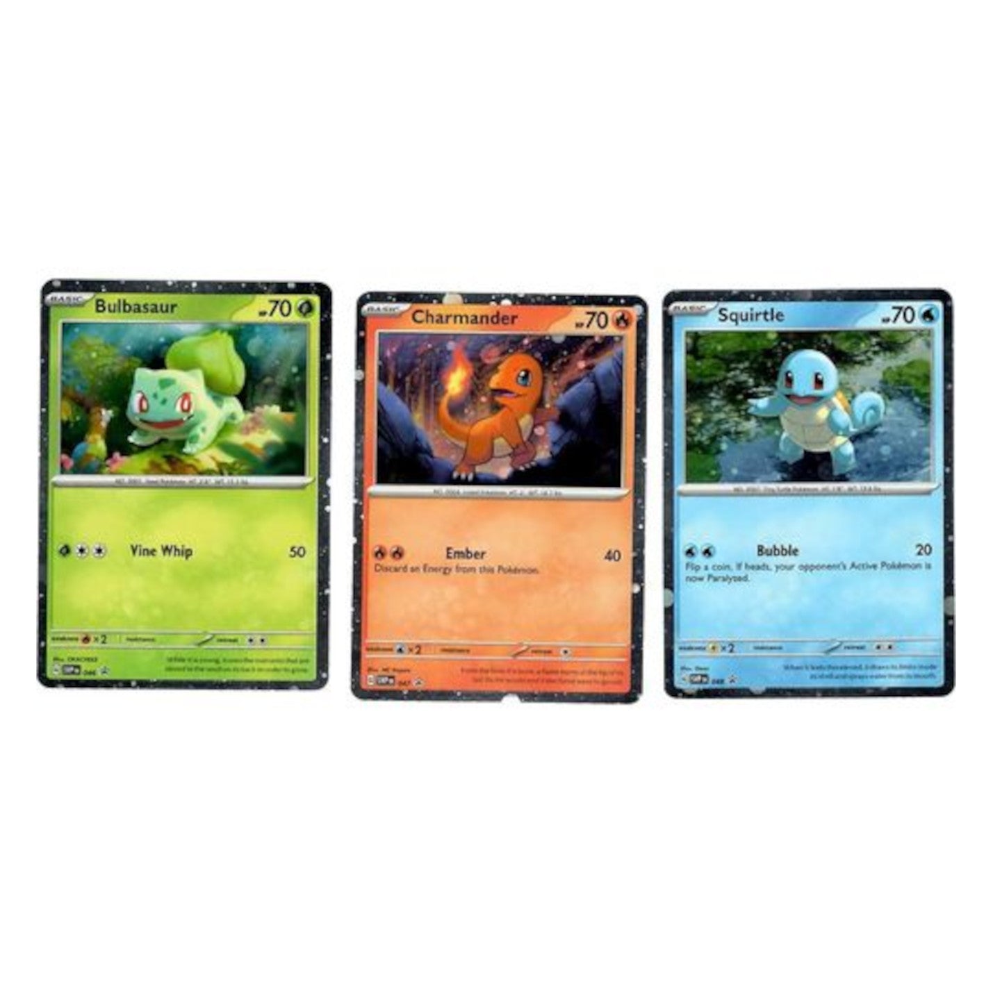 Pokemon 151 - Charmander Squirtle Bulbasaur Promo