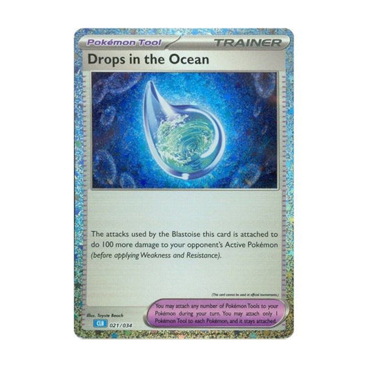 Promo Drops In The Ocean 021/034 CLB Classic Collection Holo