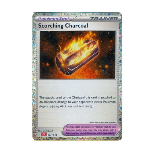 Promo Scorching Charcoal 026/034 CLC Classic Collection Holo