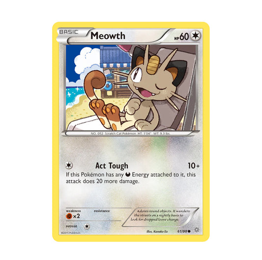 Ancient Origins 61/98 Meowth Common