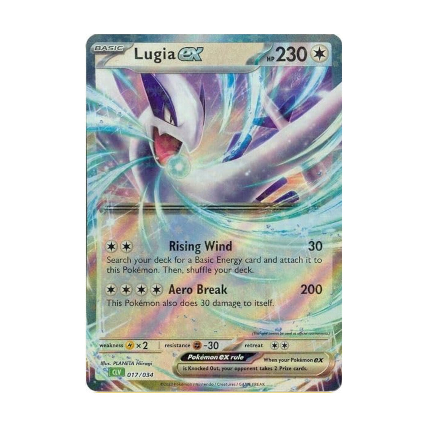 Promo Lugia 017/034 CLV Classic Collection Holo