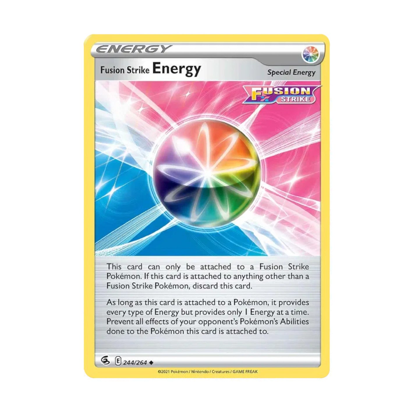 Fusion Strike 245/264 Fusion Strike Energy Rev Holo