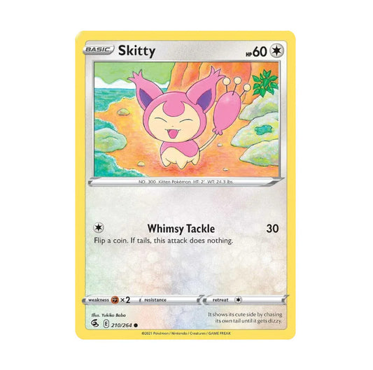 Fusion Strike 210/264 Skitty Rev Holo