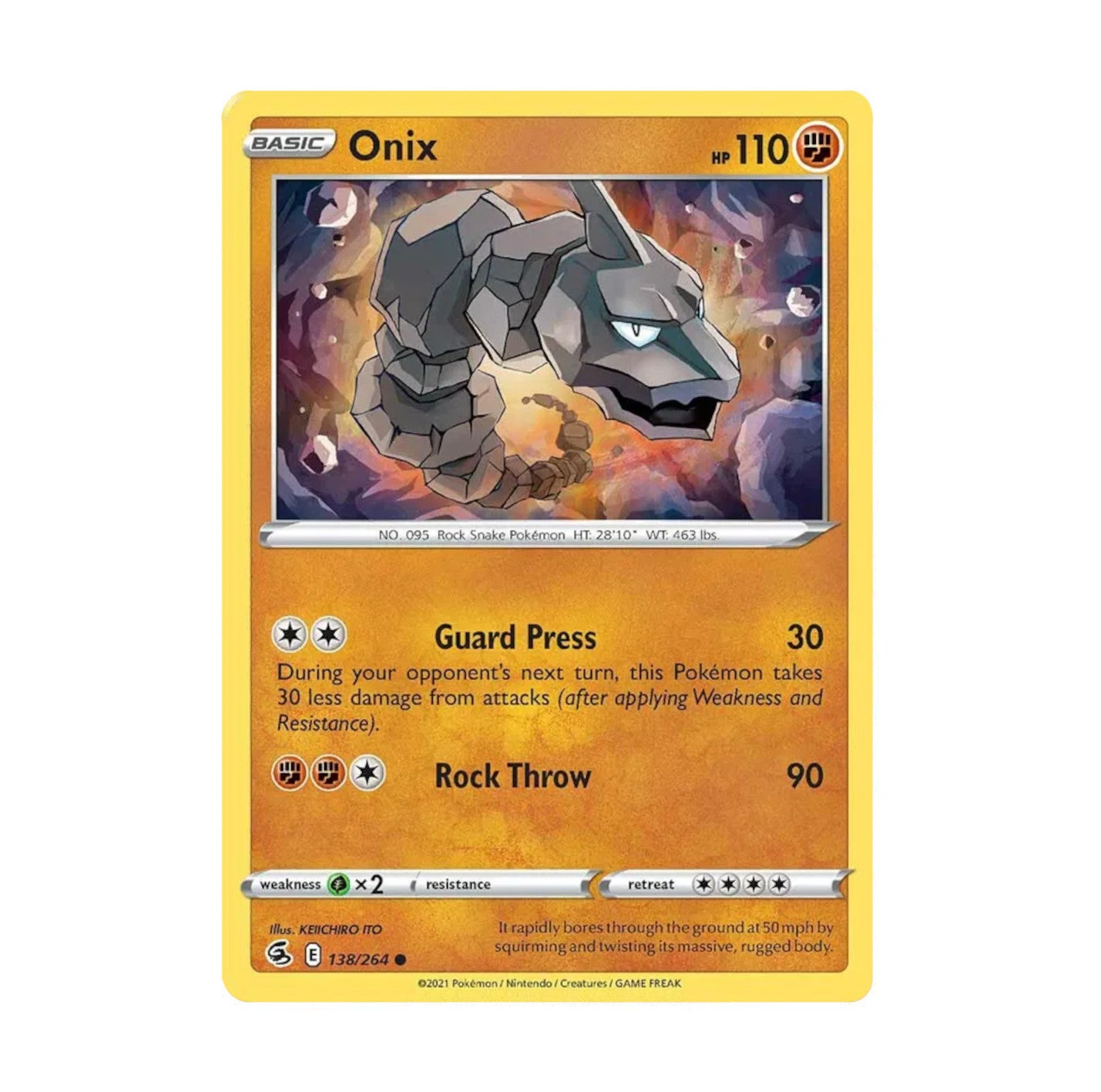 Fusion Strike 138/264 Onix Common