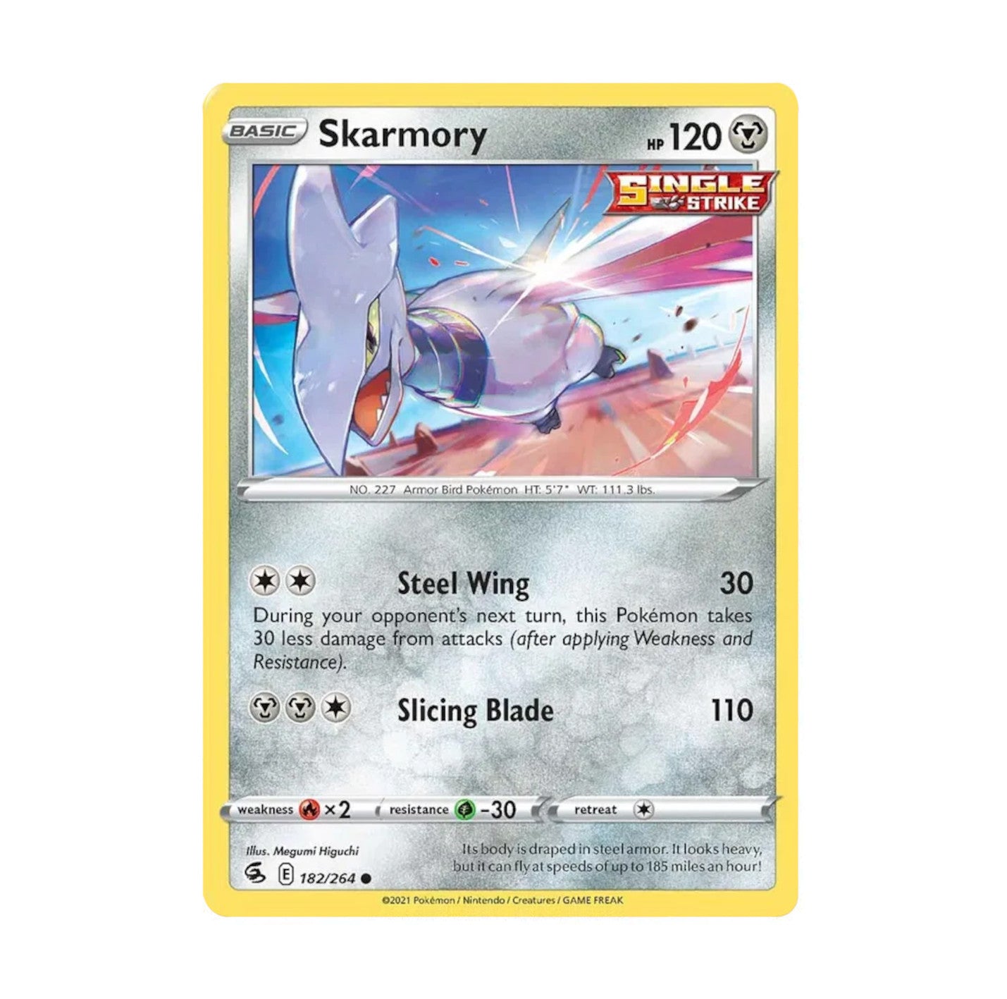 Fusion Strike 182/264 Skarmory Common