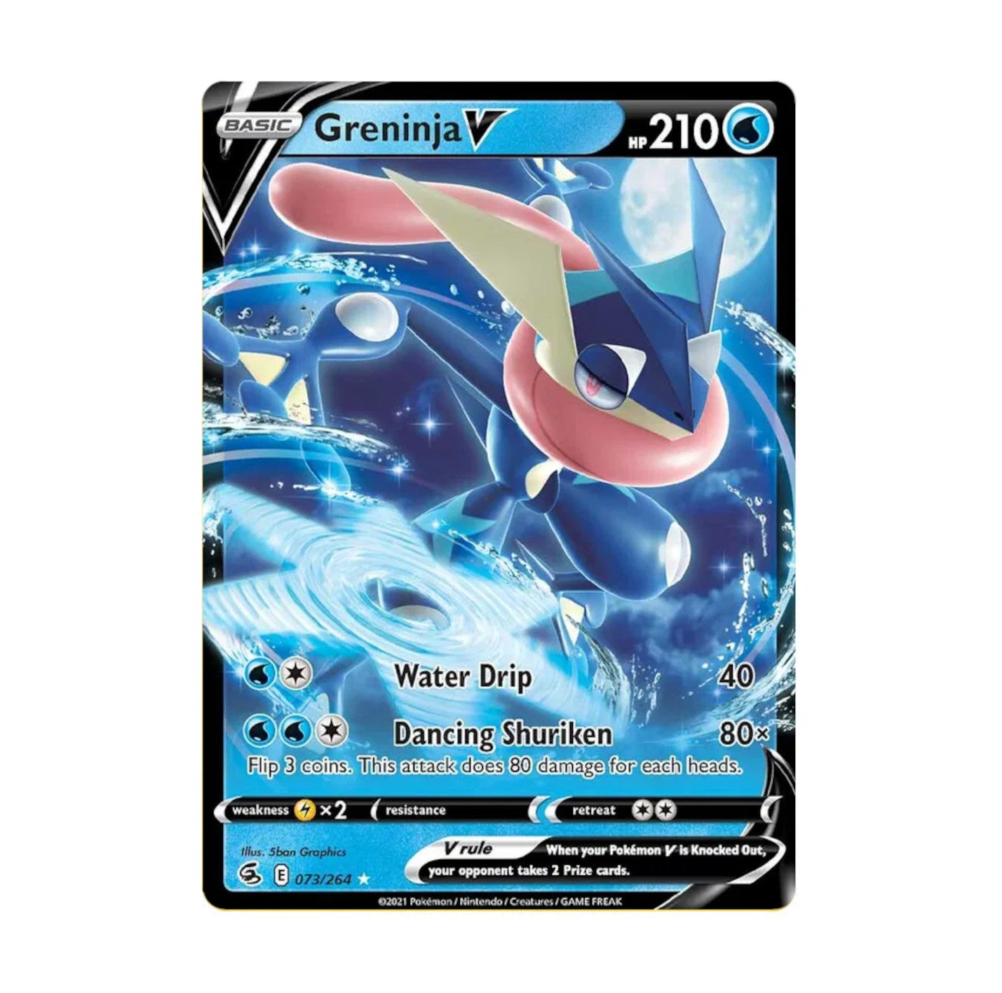 Fusion Strike 073/264 Greninja V