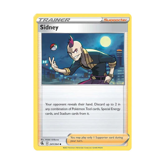 Fusion Strike 241/264 Sidney Uncommon