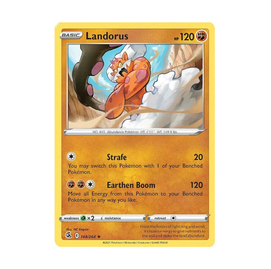 Fusion Strike 148/264 Landorus Rev Holo