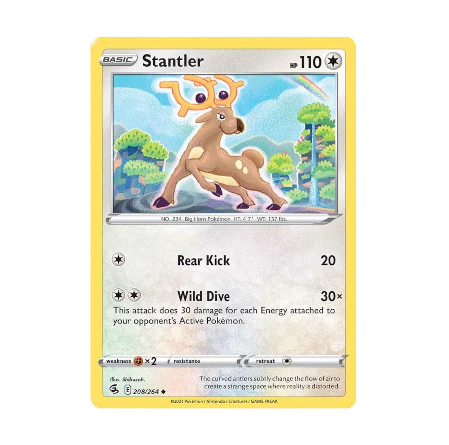 Fusion Strike 208/264 Stantler Uncommon