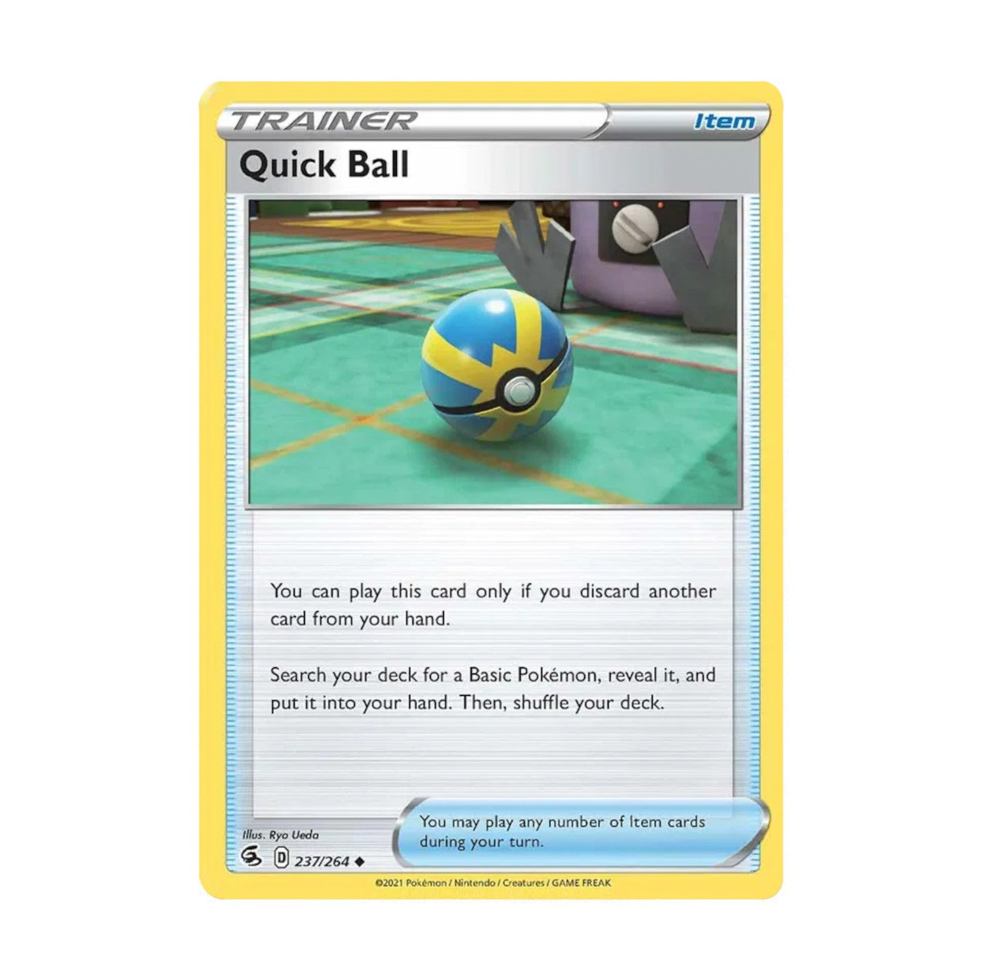 Fusion Strike 237/264 Quick Ball Uncommon