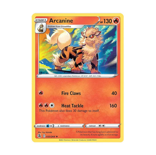 Fusion Strike 033/264 Arcanine Rare