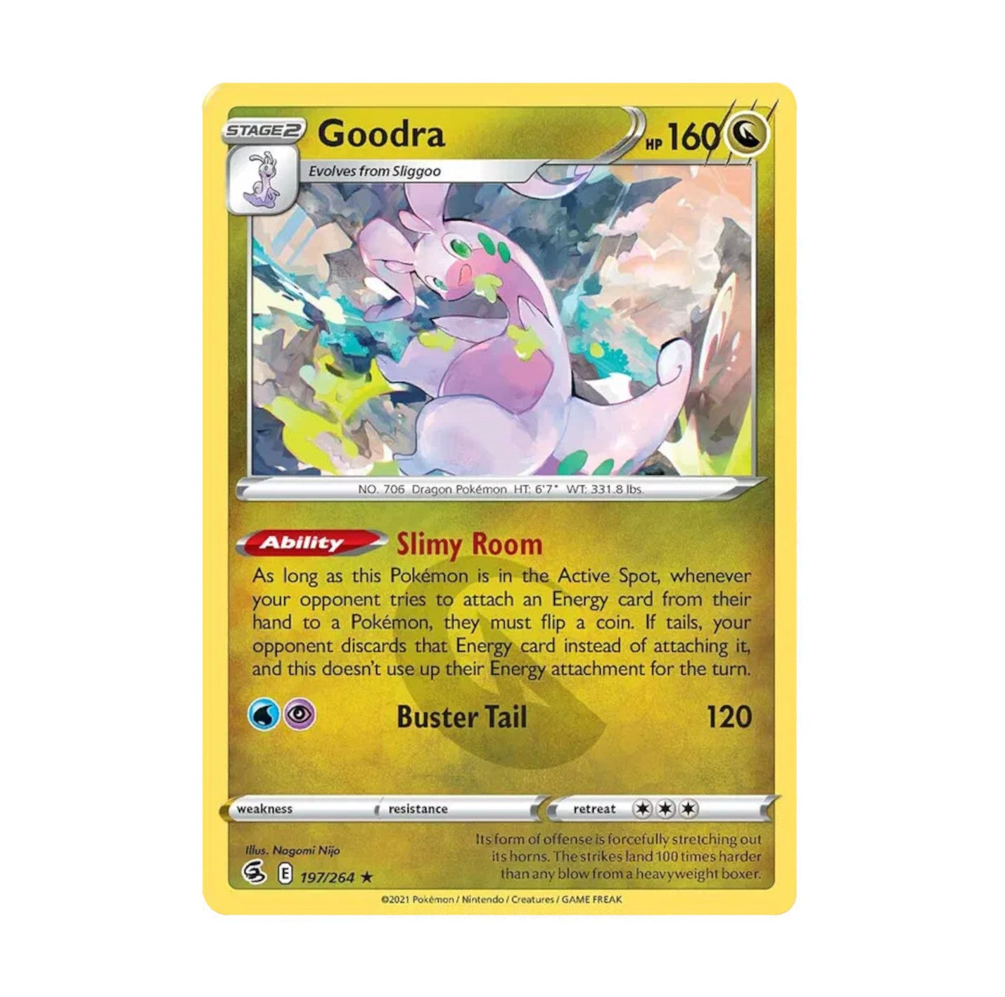 Fusion Strike 197/264 Goodra Rare