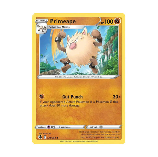 Fusion Strike 134/264 Primeape Uncommon