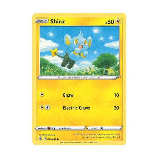 Fusion Strike 091/264 Shinx Common