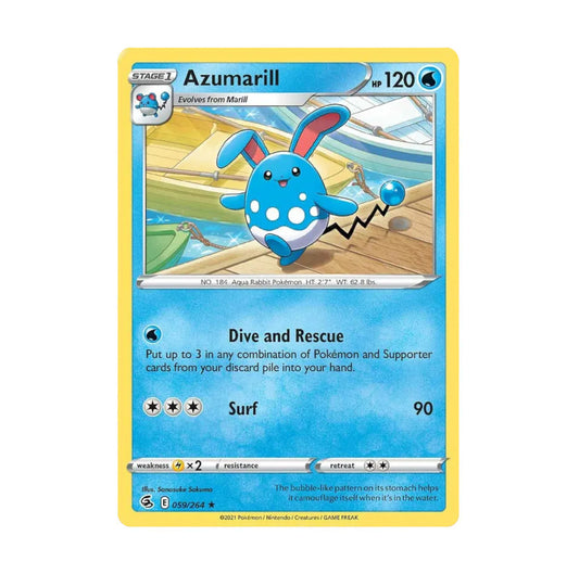 Fusion Strike 059/264 Azumarill Rare