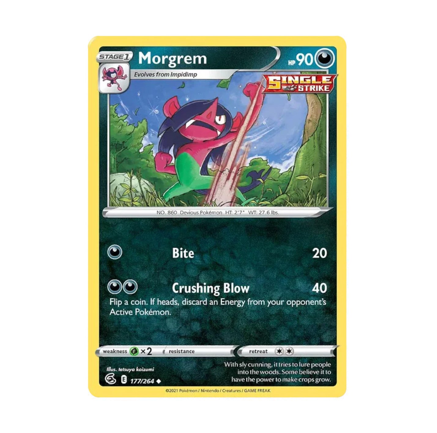 Fusion Strike 178/264 Morgrem Uncommon