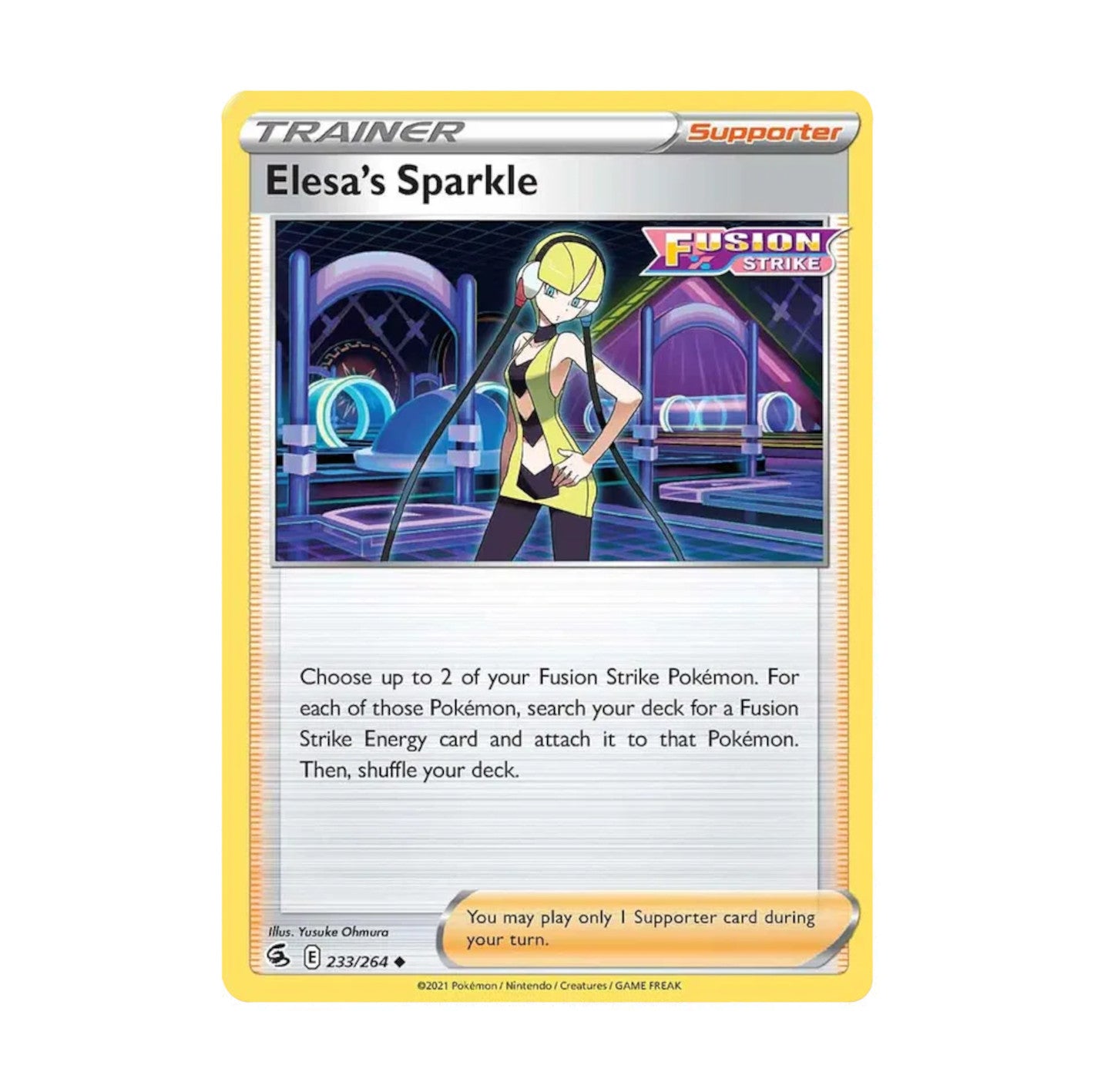 Fusion Strike 233/264 Elesa's Sparkle Uncommon