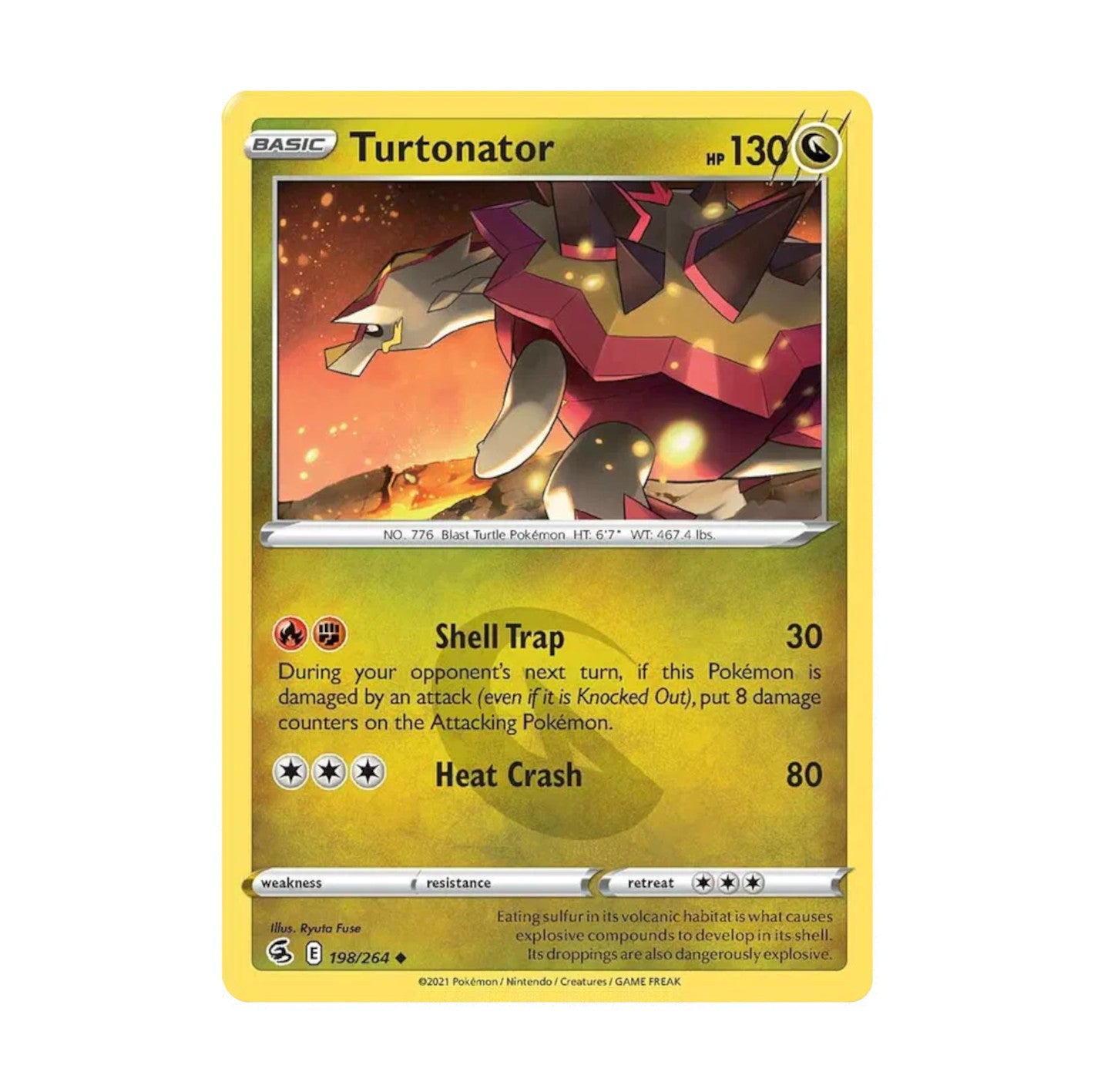 Fusion Strike 198/264 Turtonator Uncommon