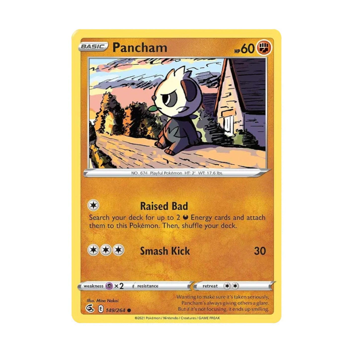 Fusion Strike 149/264 Pancham Rev Holo