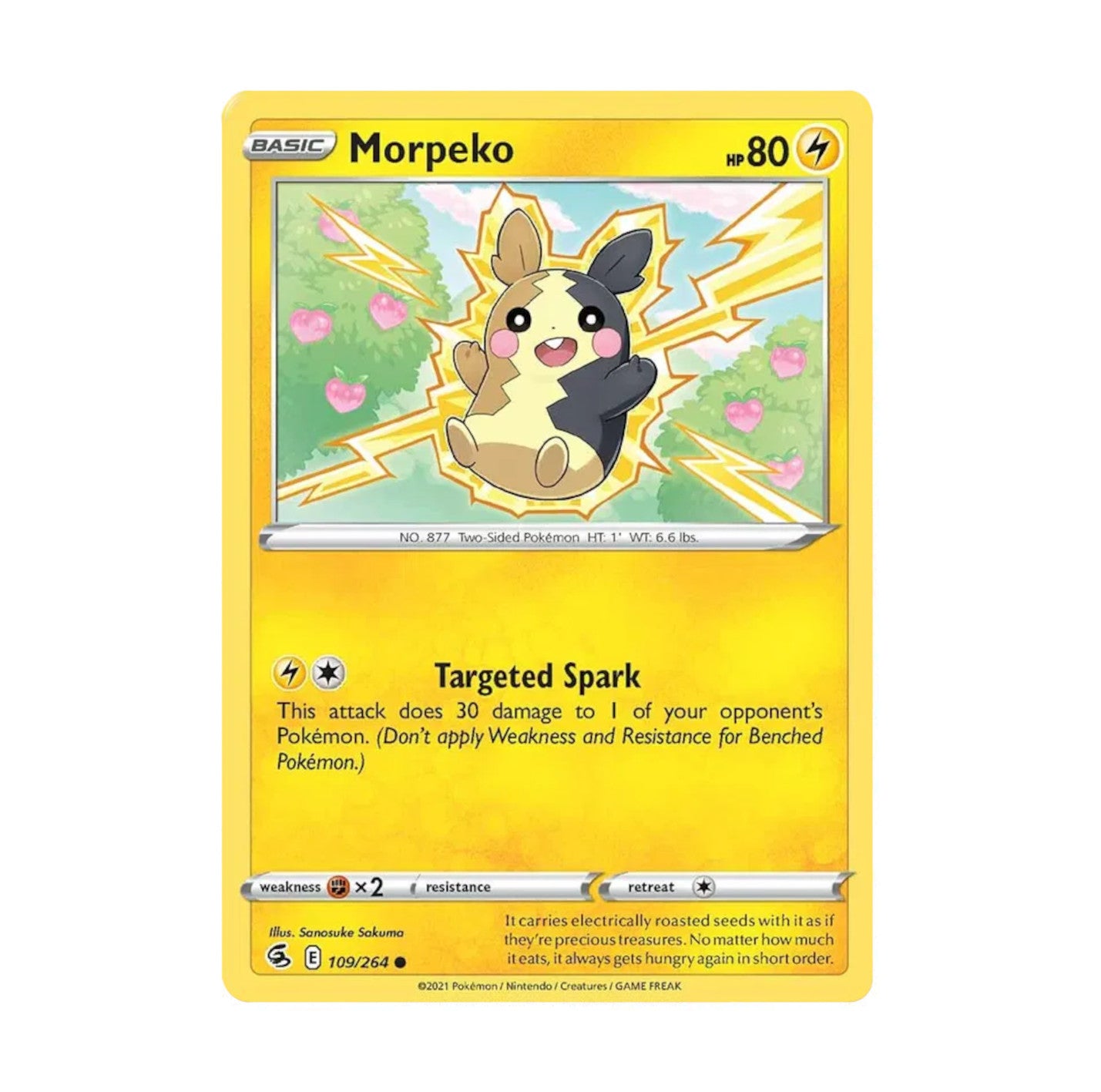 Fusion Strike 109/264 Morpeko Common