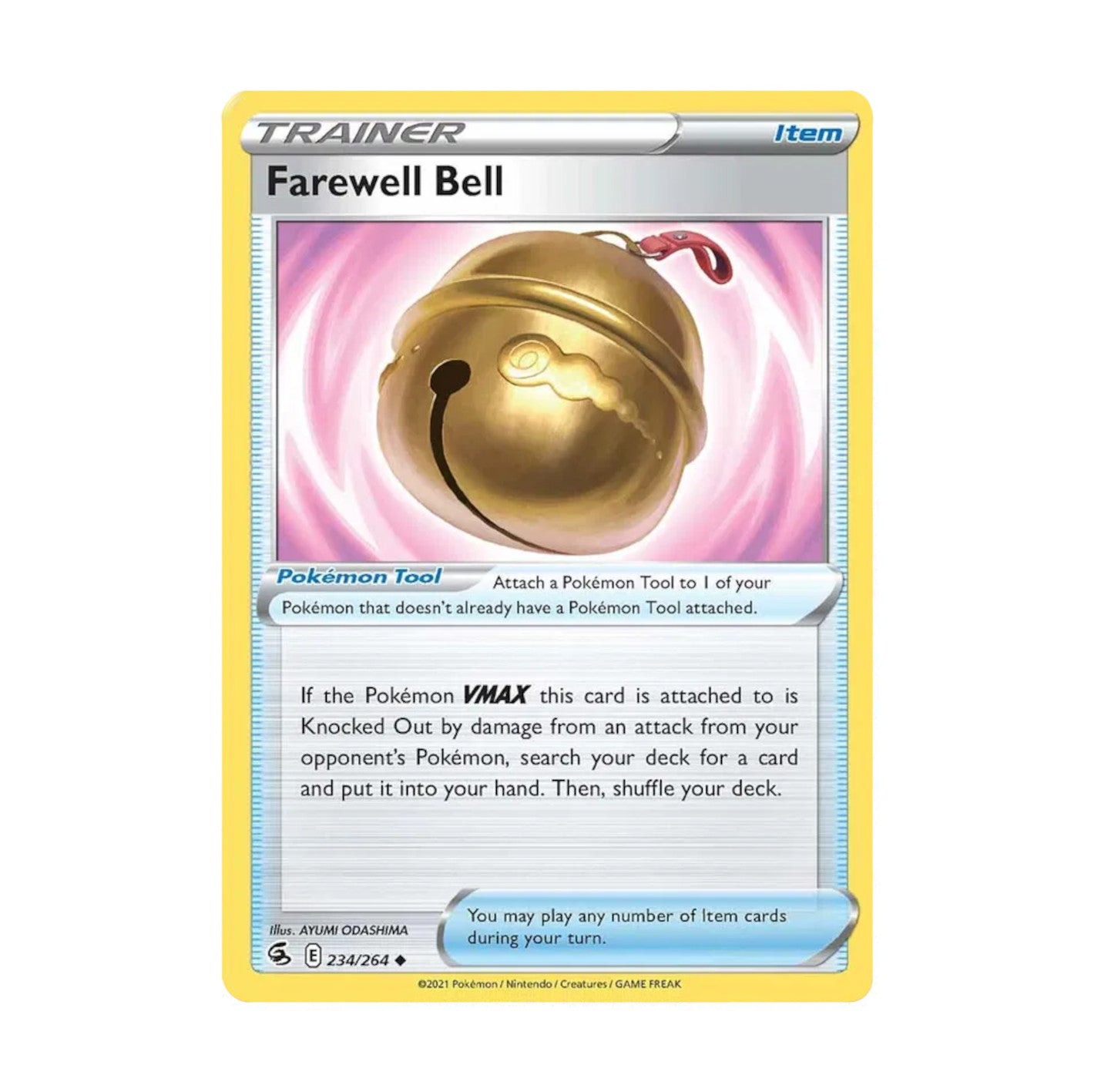 Fusion Strike 234/264 Farewell Bell Uncommon