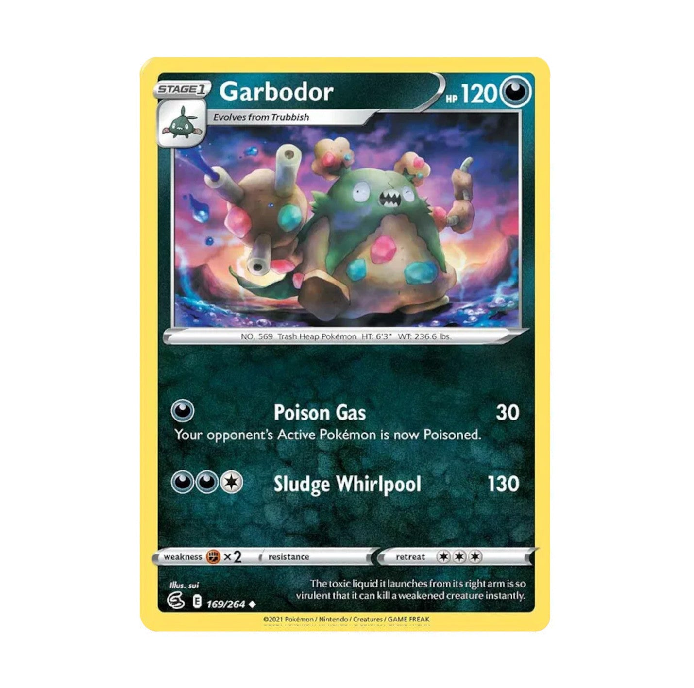 Fusion Strike 169/264 Garbodor Uncommon