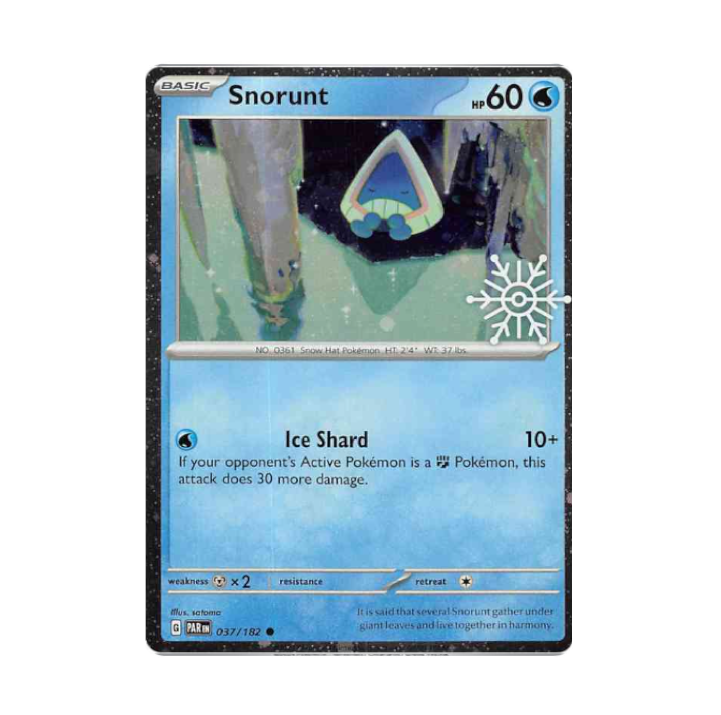 Paradox Rift - 037/182 Snorunt (snowflake stamp)