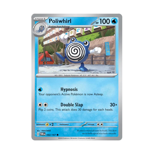 Twilight Masquerade - 042/167 Poliwhirl Rev Holo