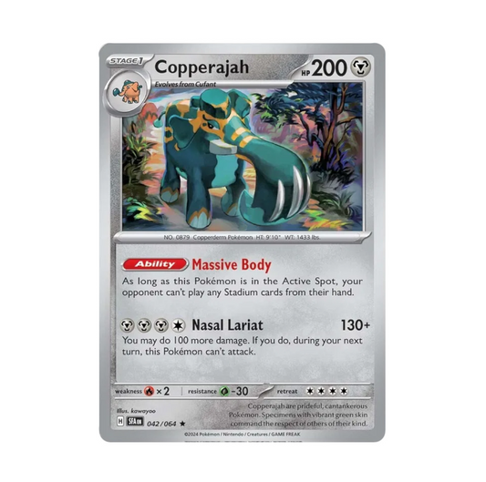 Shrouded Fable - 042/064 Copperajah Holo Rare