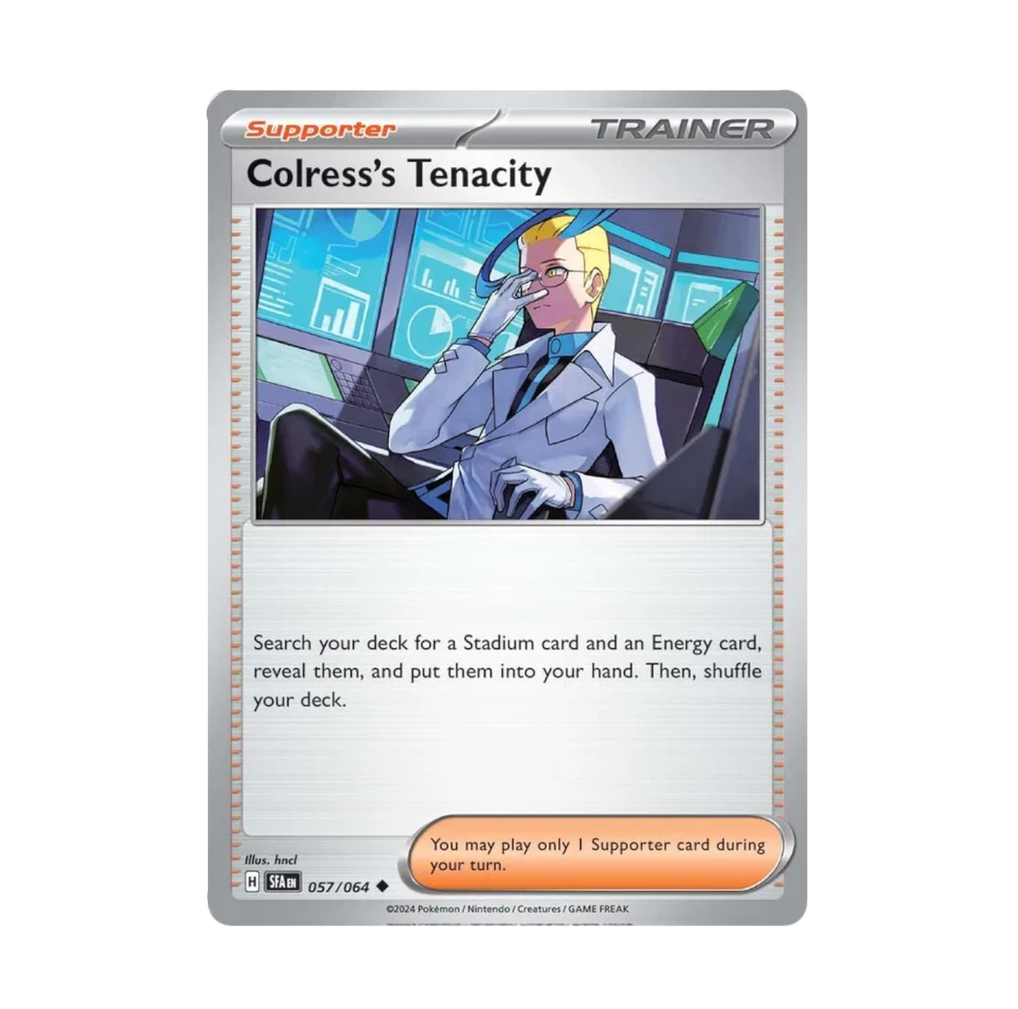 Shrouded Fable - 057/064 Colress's Tenacity Rev Holo