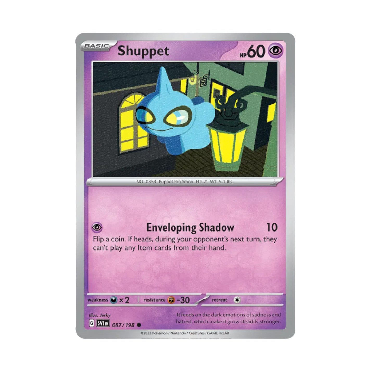 Scarlet & Violet - 087/198 Shuppet Rev Holo