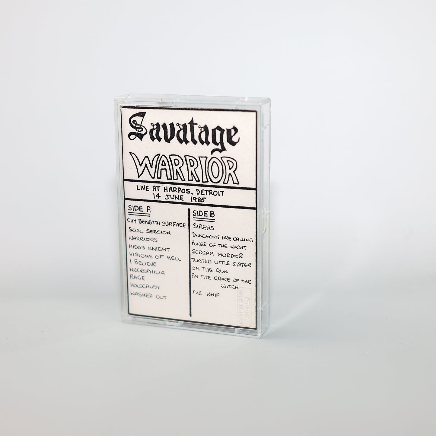 Savatage - Warrior - Live at Harpos, Detroit 1985