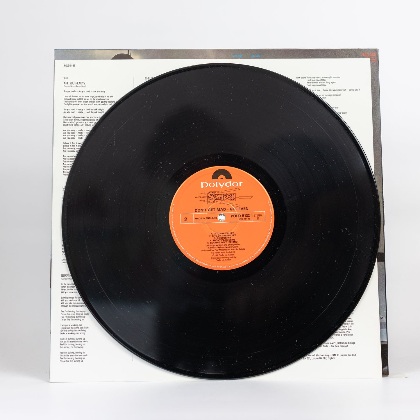 Samson – Don't Get Mad - Get Even - 1984