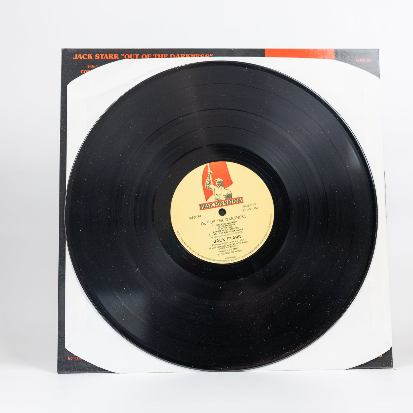 Jack Starr – Out Of The Darkness - 1984