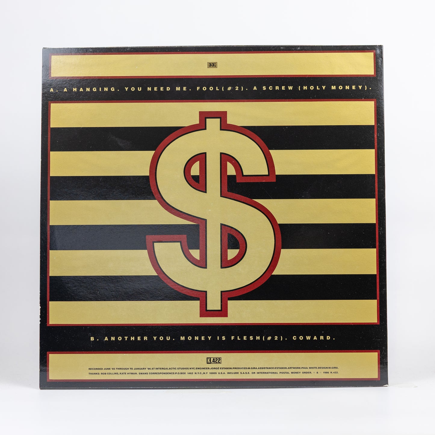 Swans – Holy Money - 1986