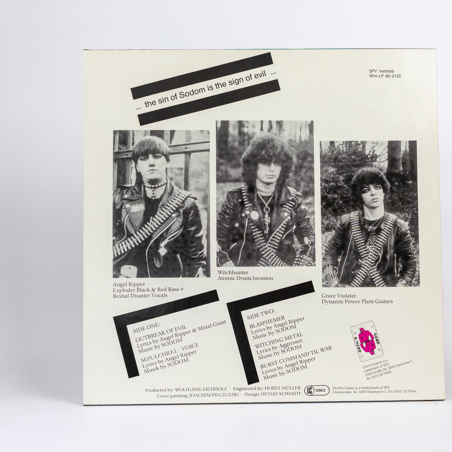 Sodom – In The Sign Of Evil - 1985