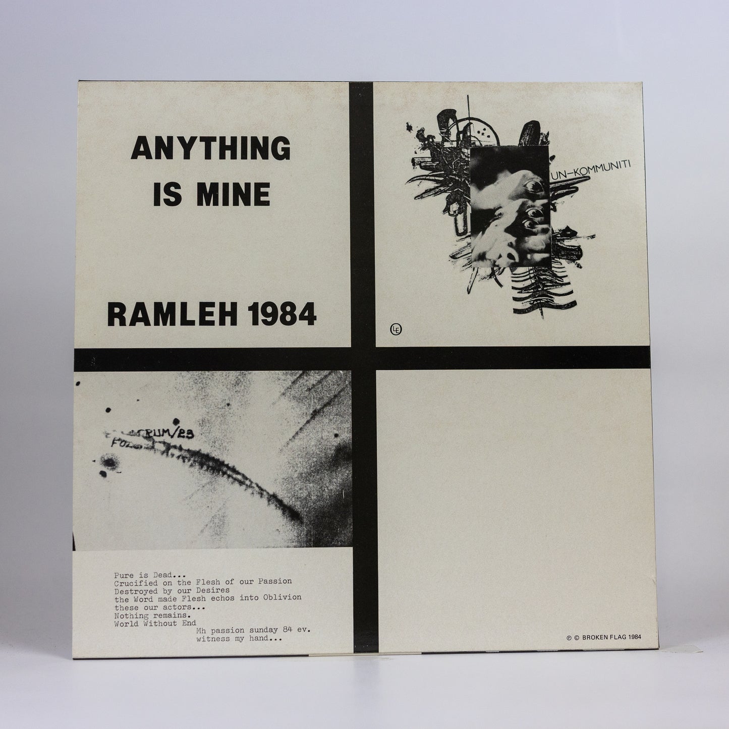 Statement - Broken Flag Compilation - 1984