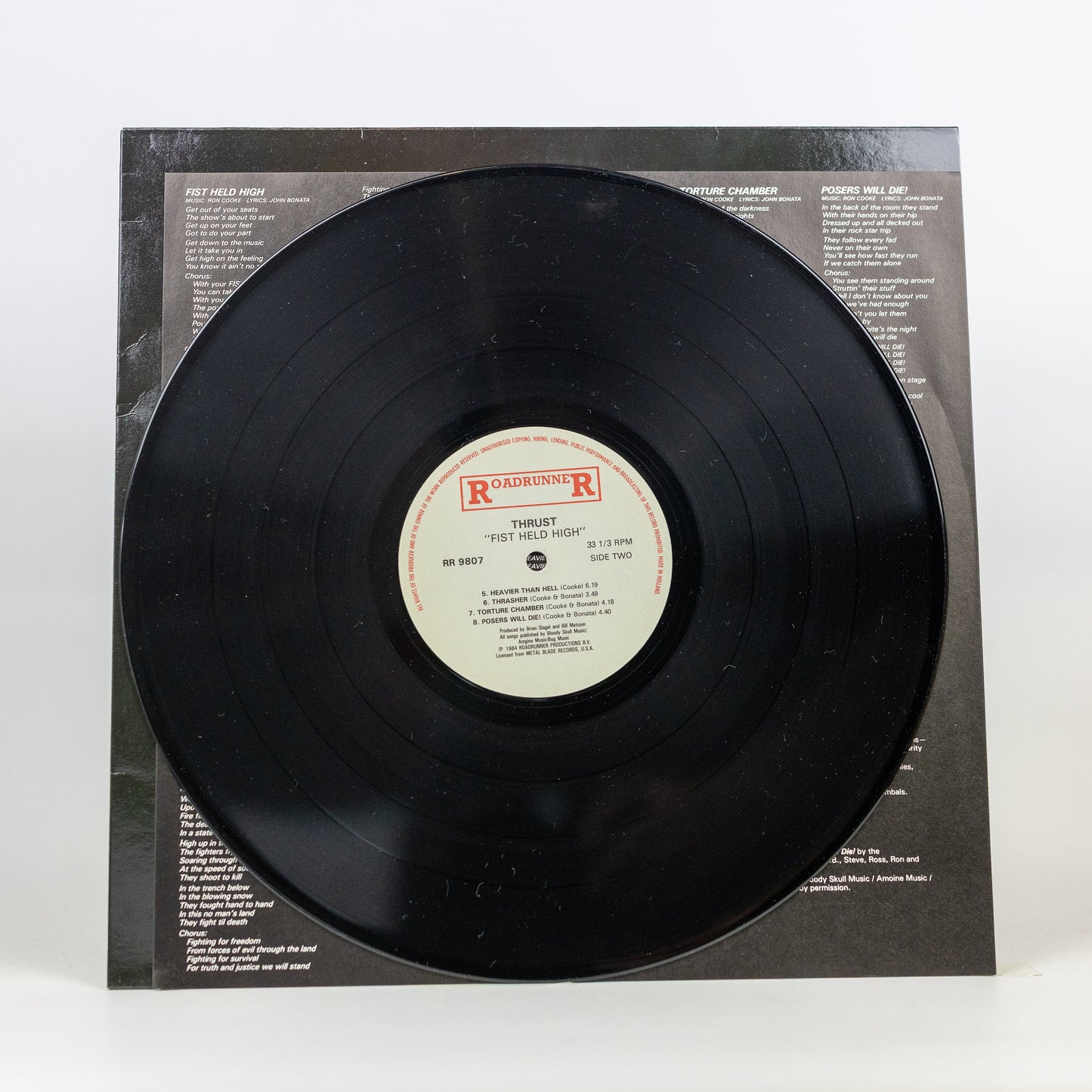 Thrust - Fist Held High- 1984