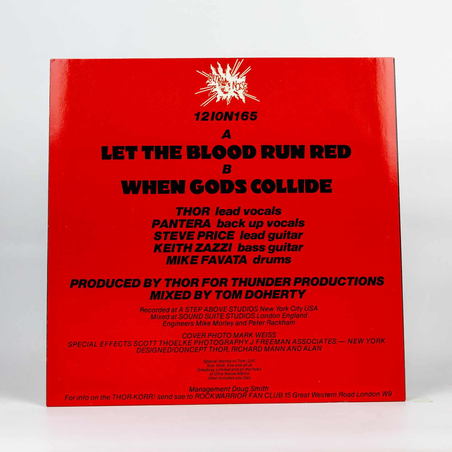Thor – Let The Blood Run Red - 1984