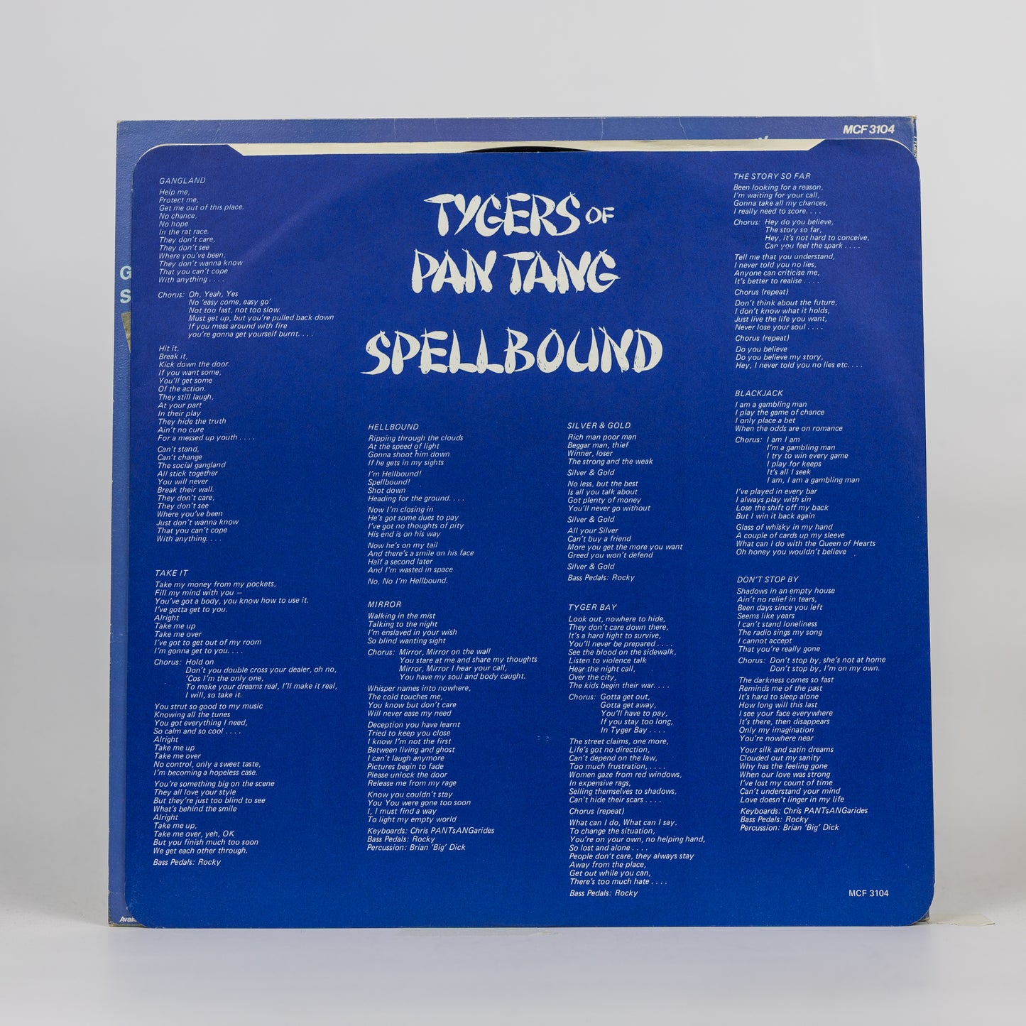 Tygers Of Pan Tang – Spellbound - 1981