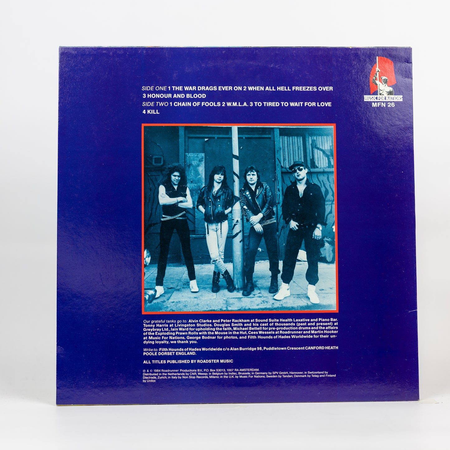 Tank – Honour And Blood - 1984