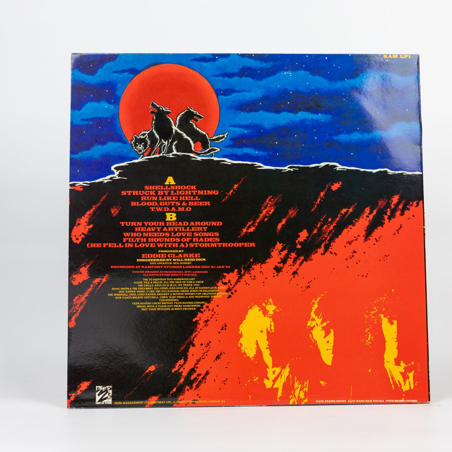 Tank – Filth Hounds Of Hades - 1982