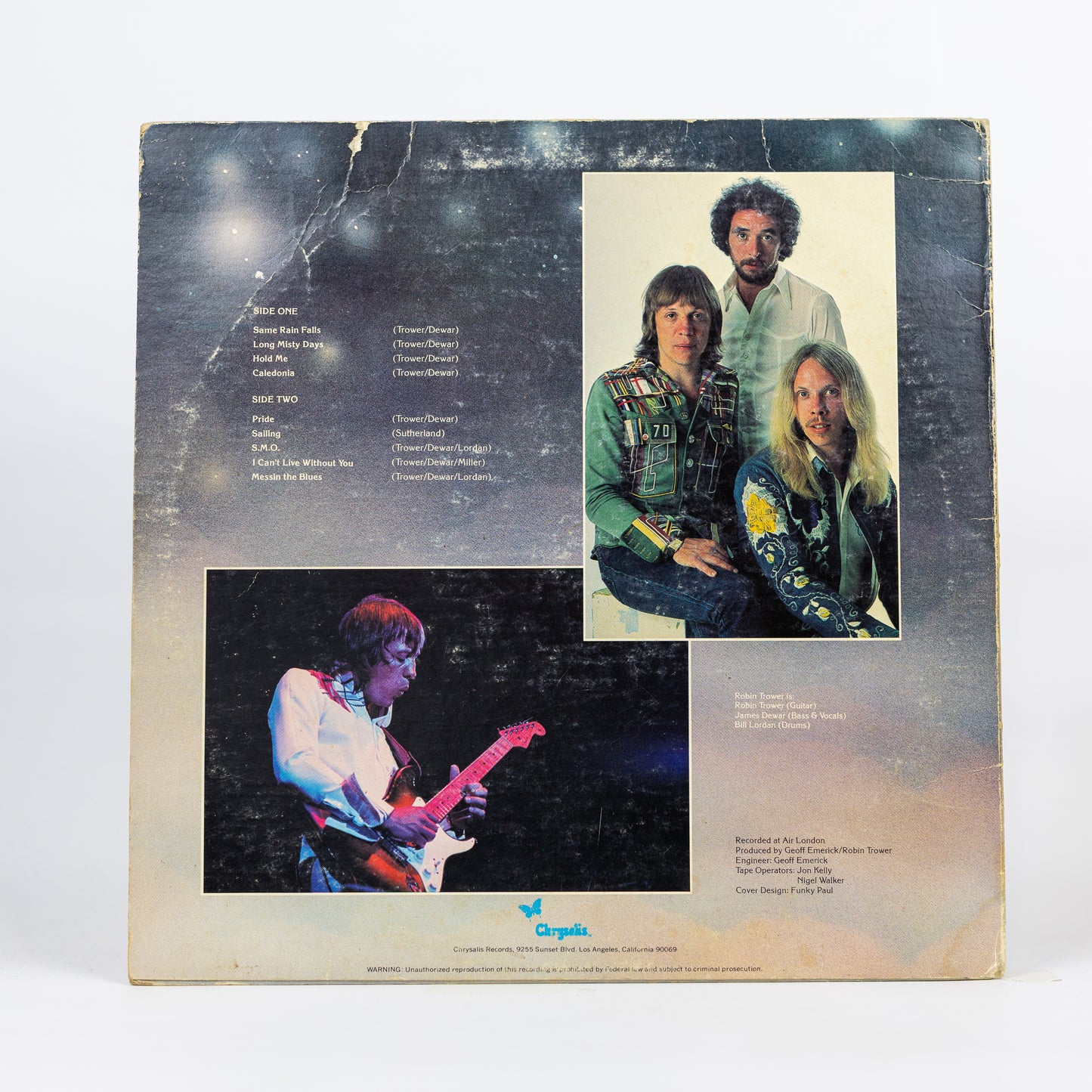 Robin Trower – Long Misty Days - 1976