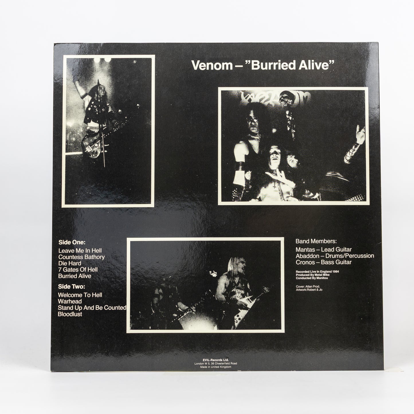 Venom - Burried Alive - 1986