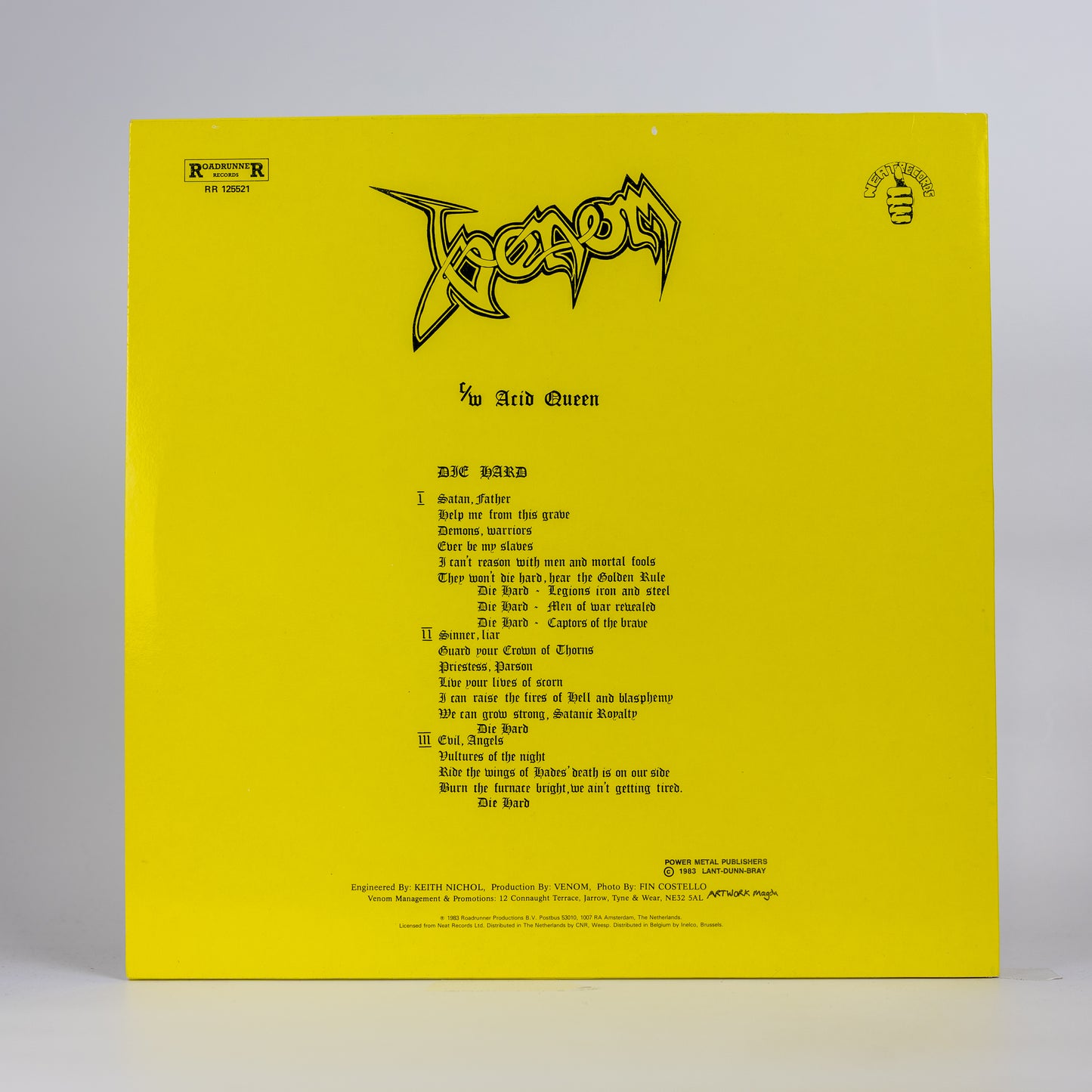 Venom - Die Hard - 1983