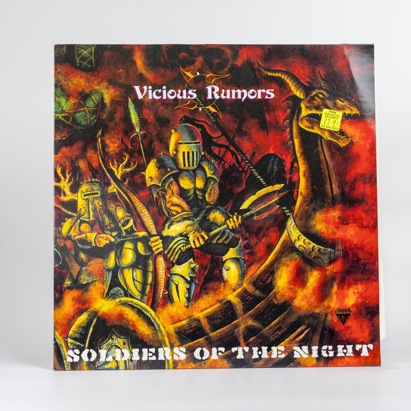Vicious Rumors – Soldiers Of The Night - 1985